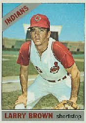 1966 Topps Baseball Cards      016      Larry Brown